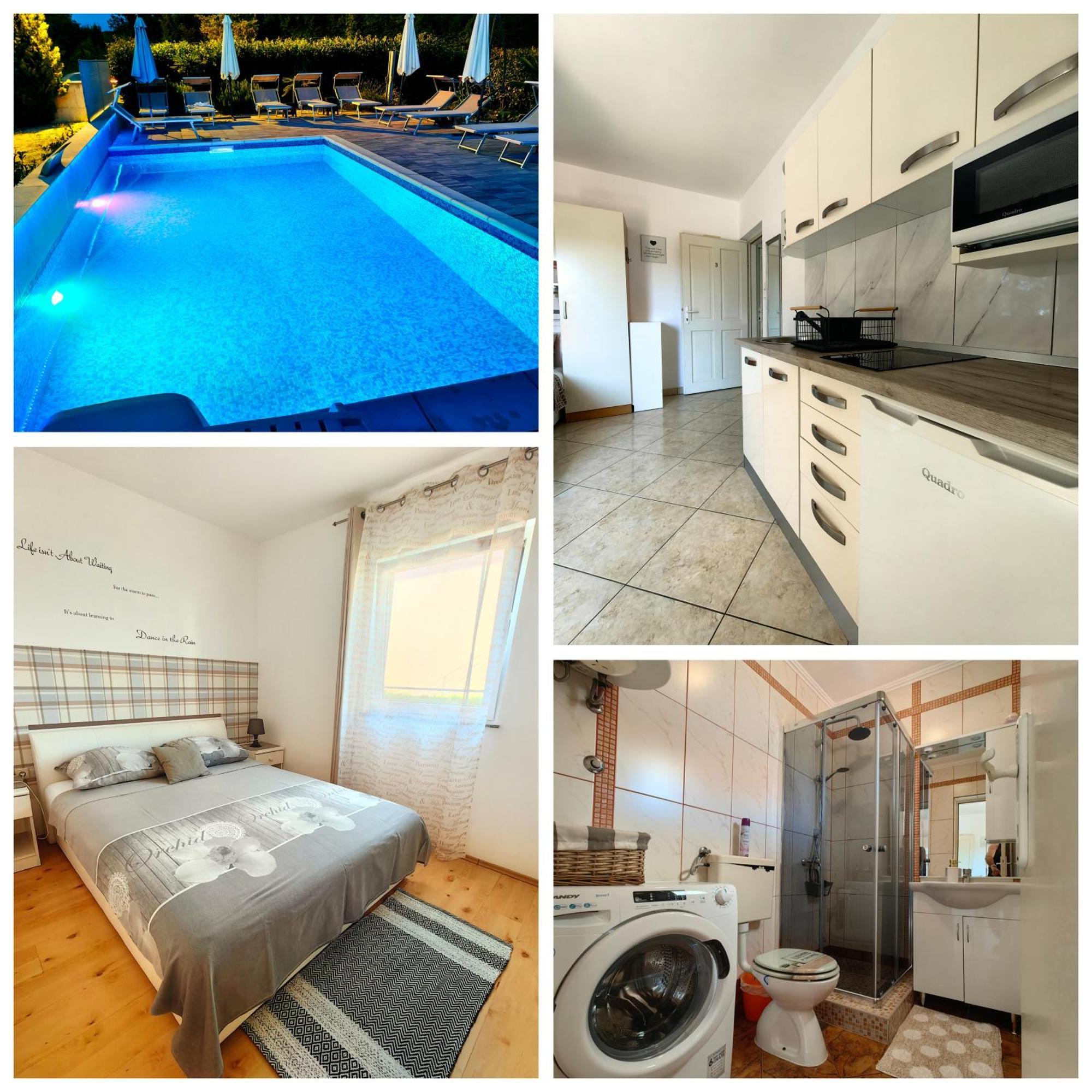 Apartments Lea With Pool Malinska Exterior photo